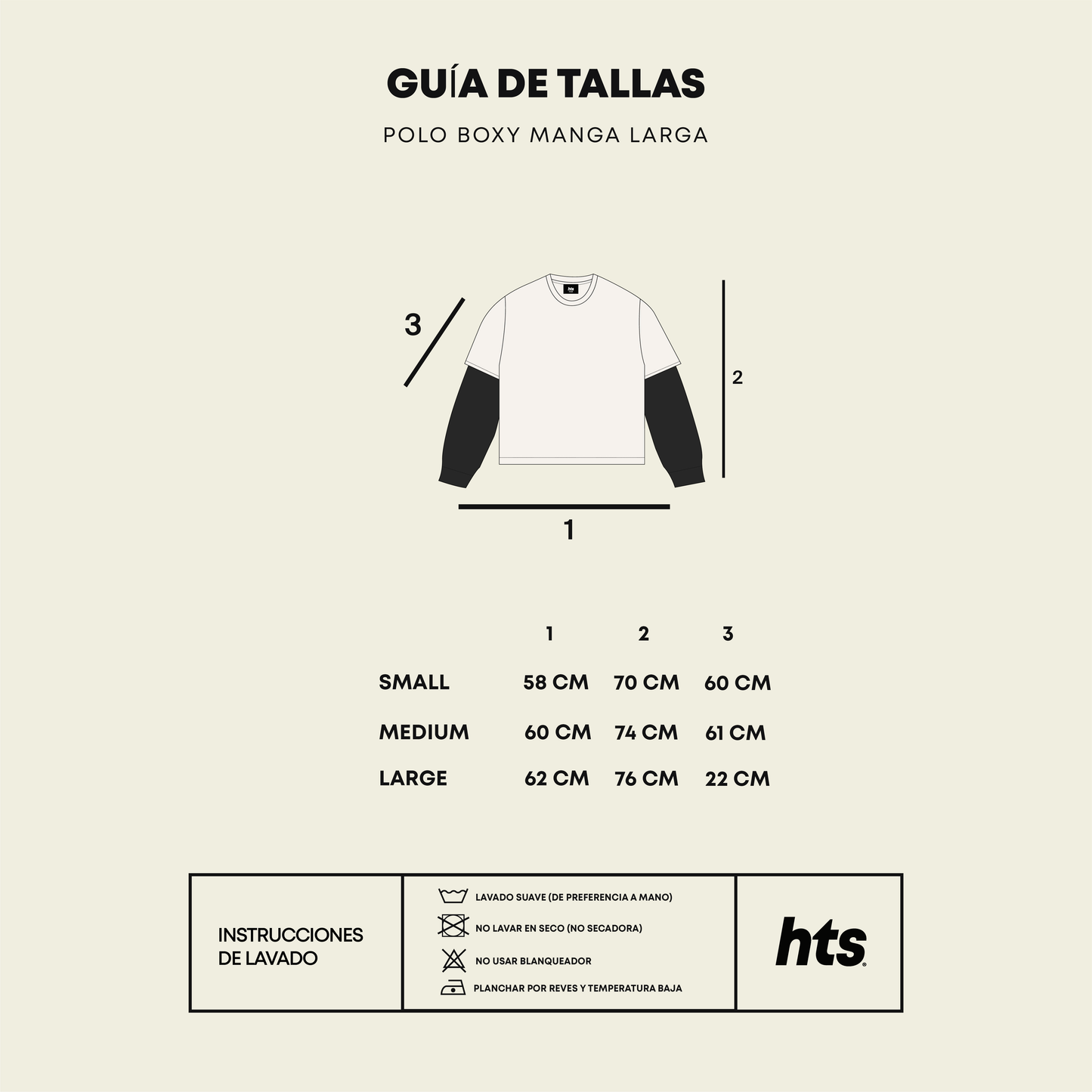 Polo boxy manga larga diff street 02