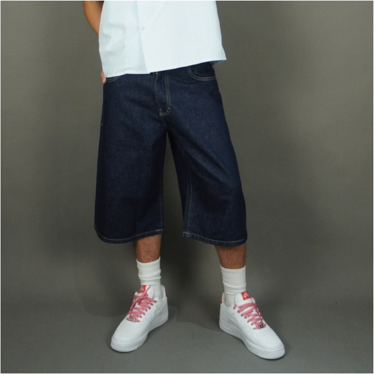 Jort baggy raw heat denim