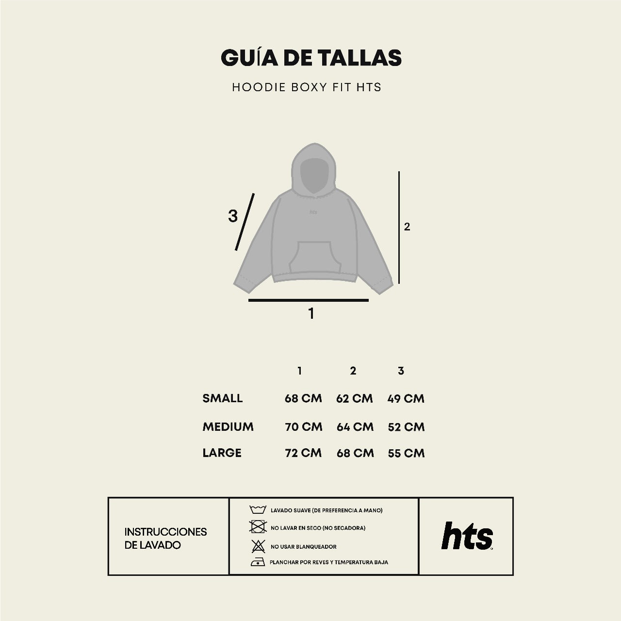 Hoodie boxy melange basic logo