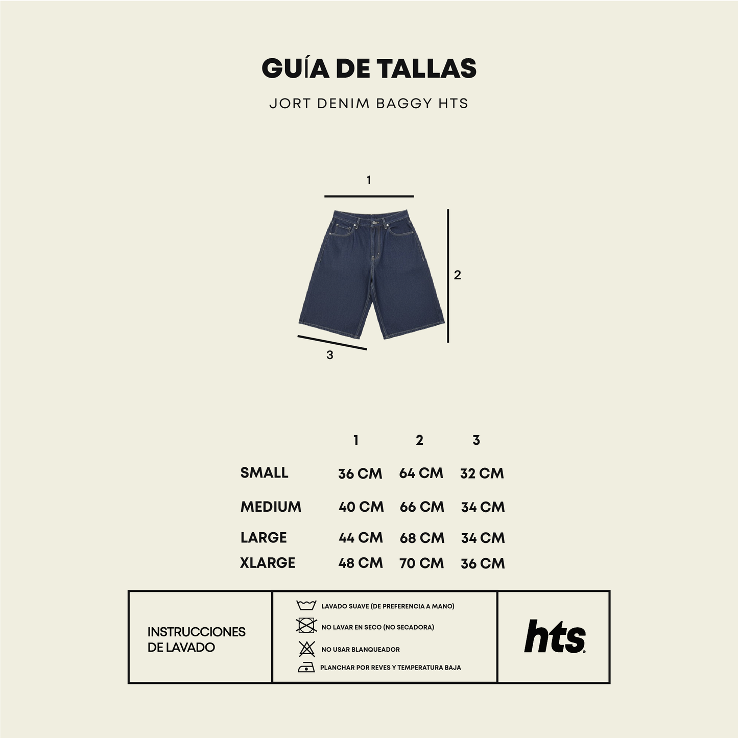 Jort baggy raw heat denim