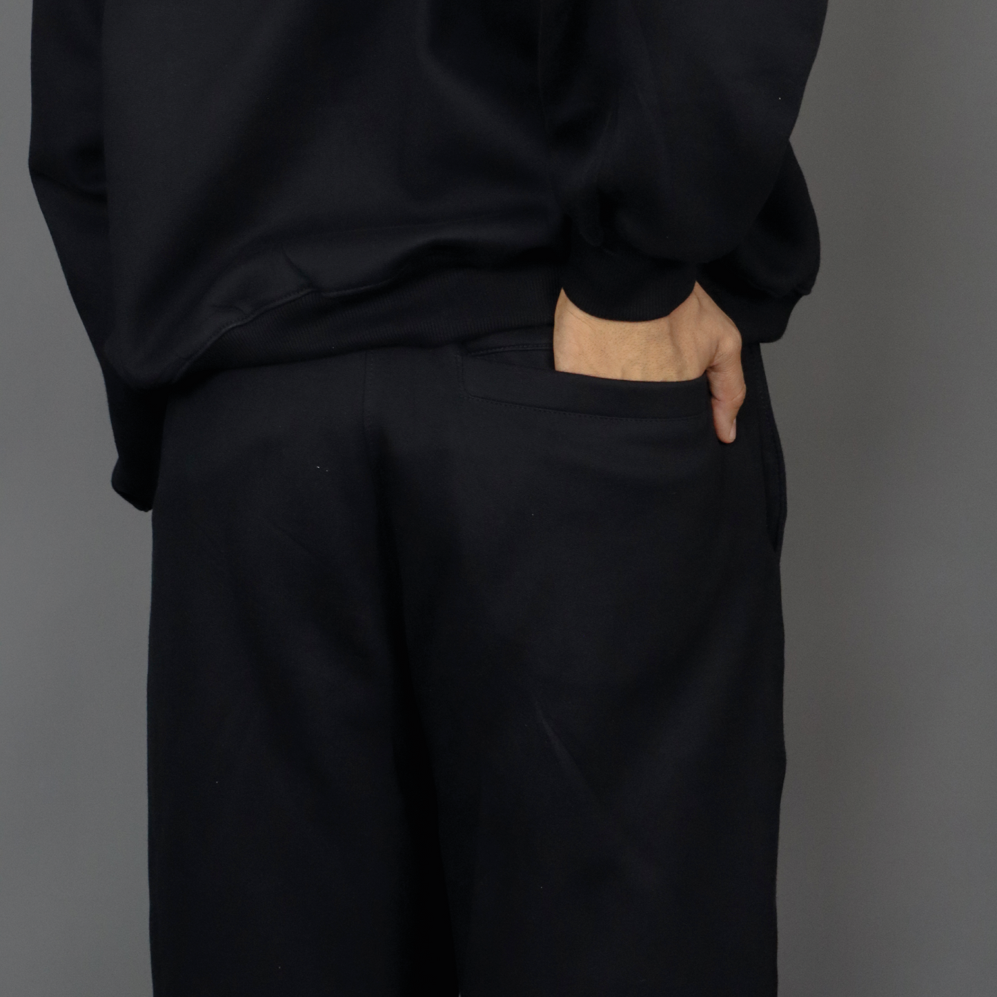 Jogger baggy basic negro