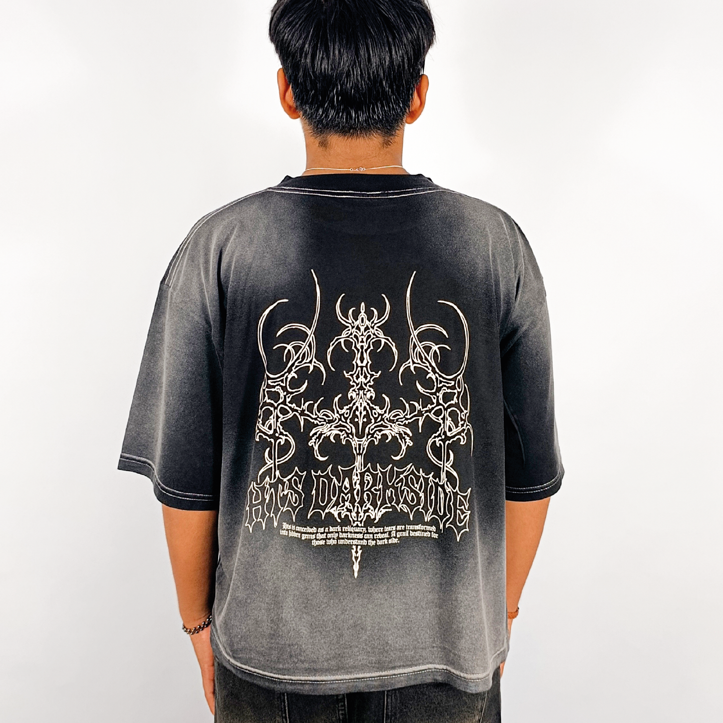 Polo boxy focalizado darkness