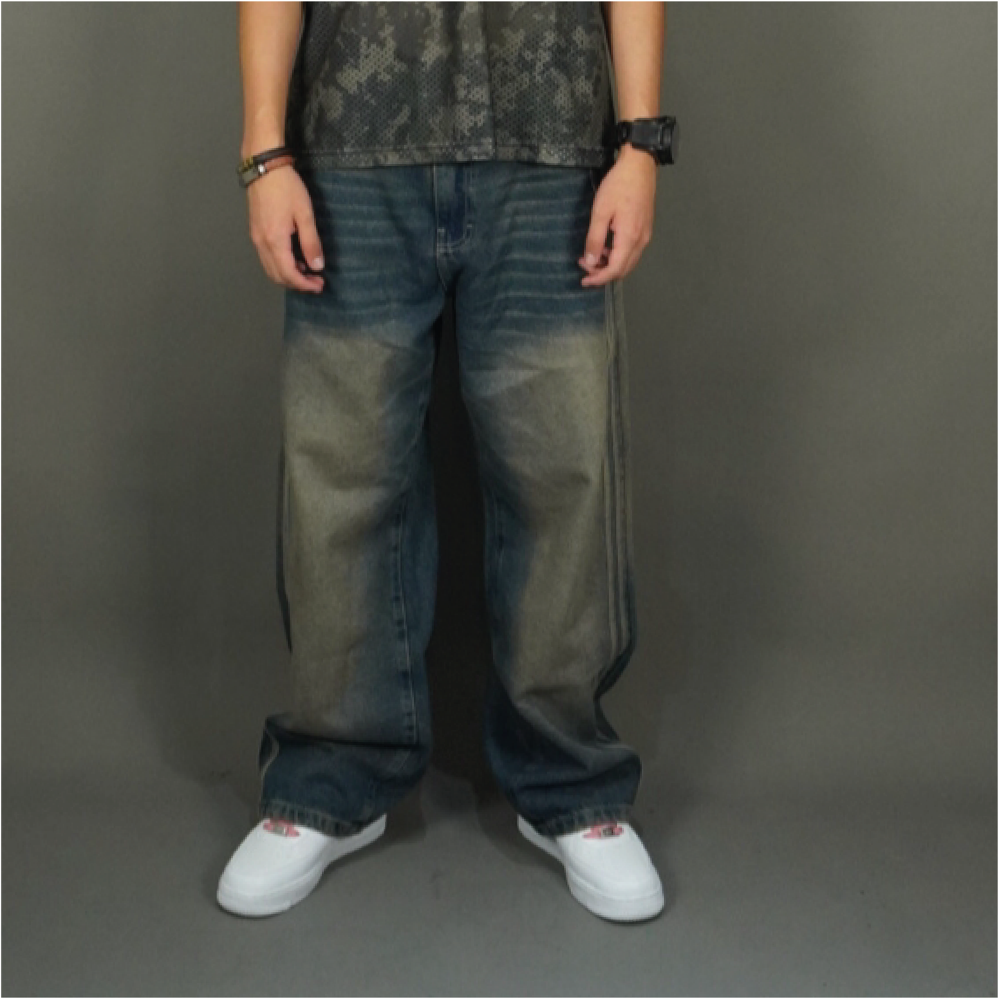 Baggy jeans molten vein