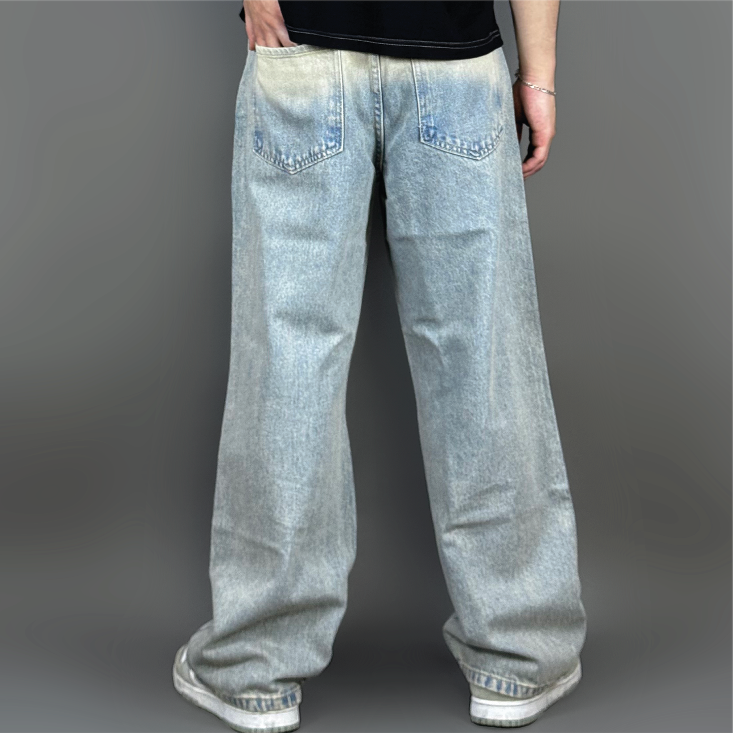 Baggy jean vein sky