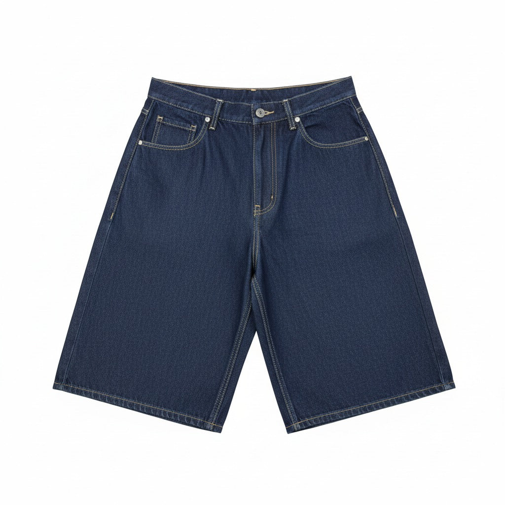 Jort baggy raw heat denim