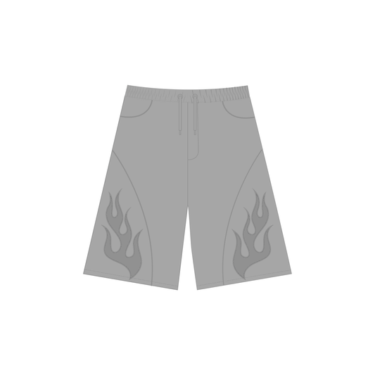 Jort baggy flame board melange