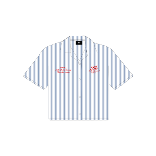 Camisa boxy motors company red
