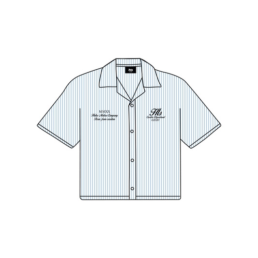 Camisa boxy motors company black