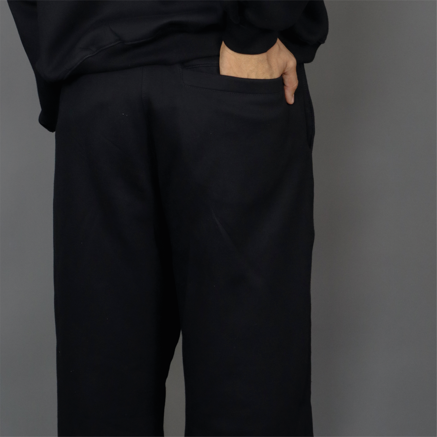 Jogger baggy basic negro