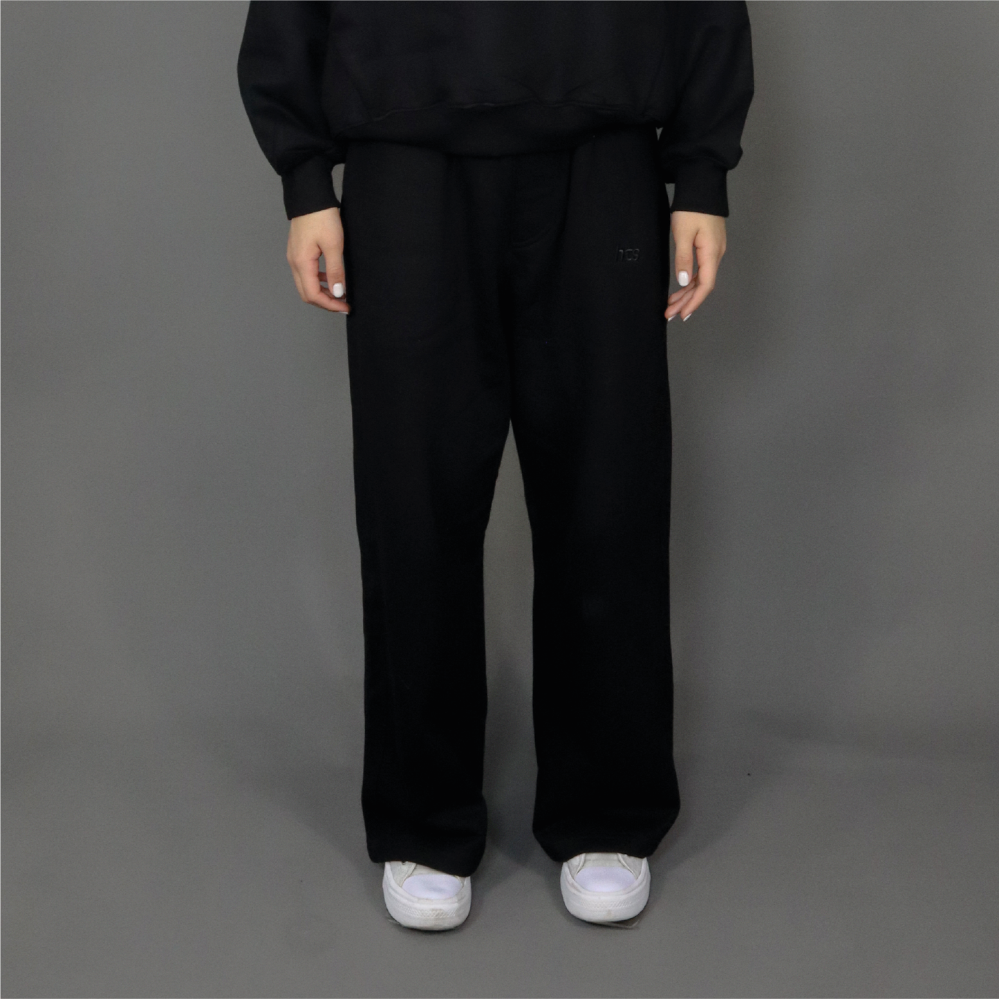 Jogger baggy basic negro