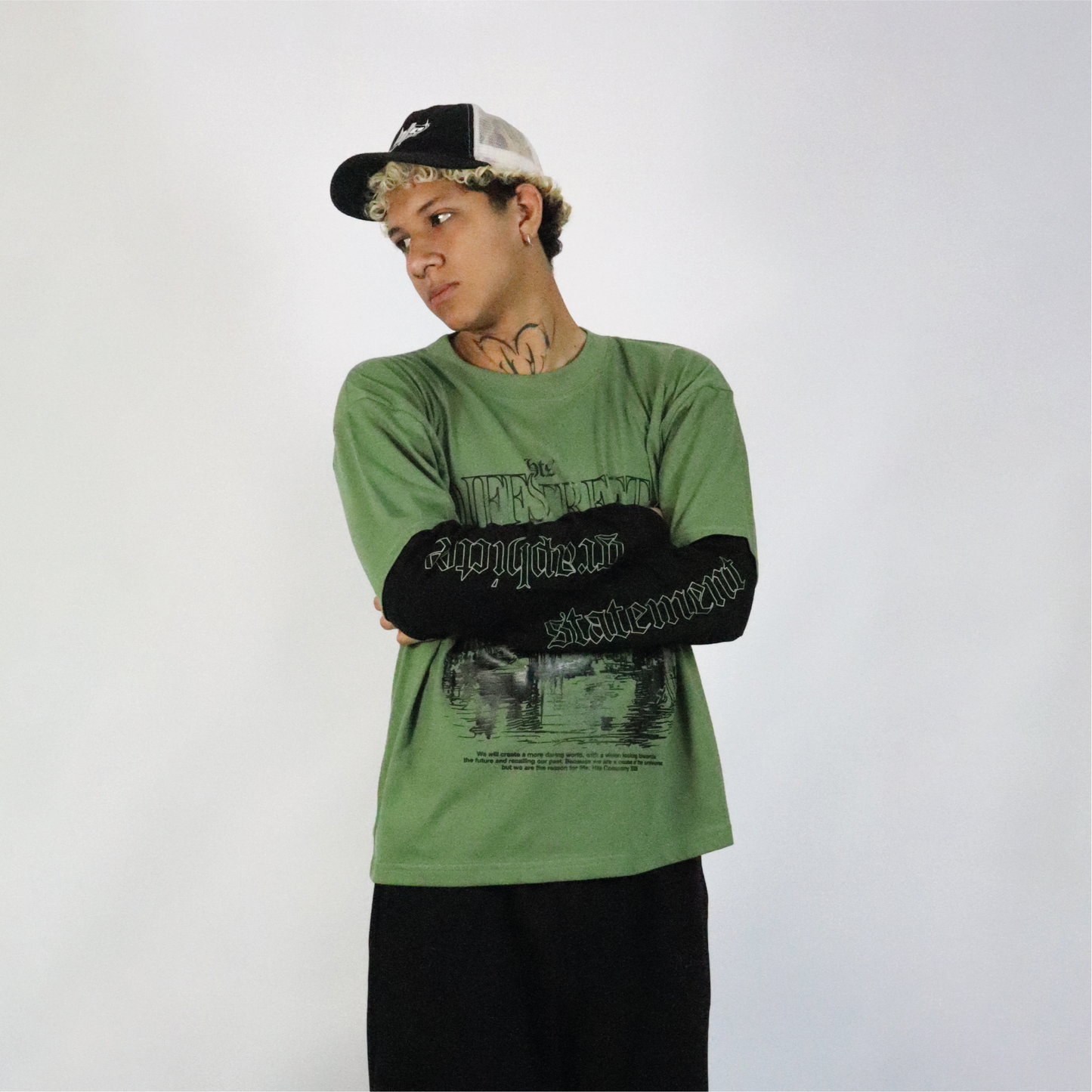 Polo boxy manga larga diff street 02