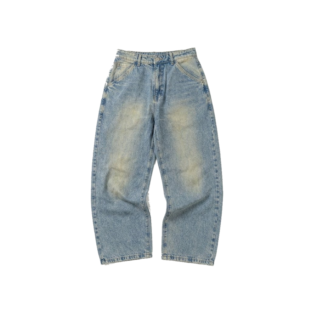 Baggy jeans dust blue
